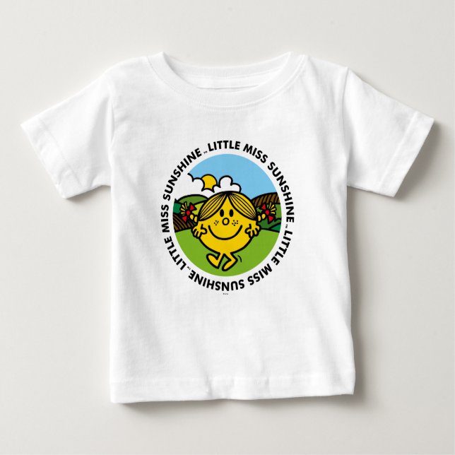 Camiseta Menina Sunshine | Círculo Sunshine (Frente)