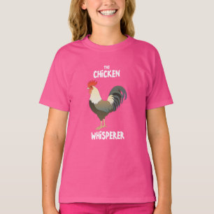Camiseta Menina Sussurradora de Frango