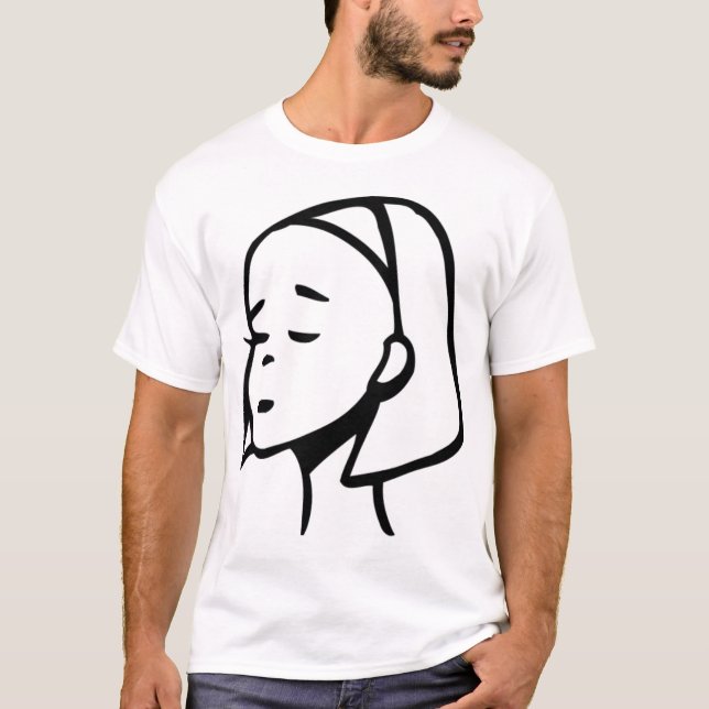 Camiseta Menina tímida (Frente)
