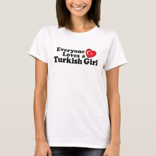 Camiseta Menina turca