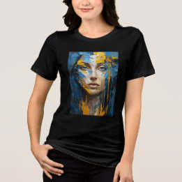 Camiseta menina ucraniana.