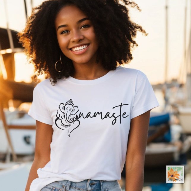 Camiseta menina yogi da meditação espiritual de presente na (Criador carregado)