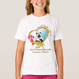 Camiseta Meninas 2018 KCA - Tee do Logotipo Nacional