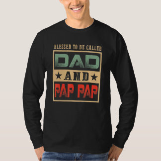 Camiseta Meninas Abençoadas Como Pap Pap Pap Pap Pap Pap Pa