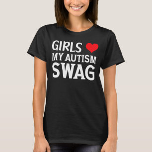 Camiseta Meninas Adoram Meu Autismo Trocam Dons Autistas En