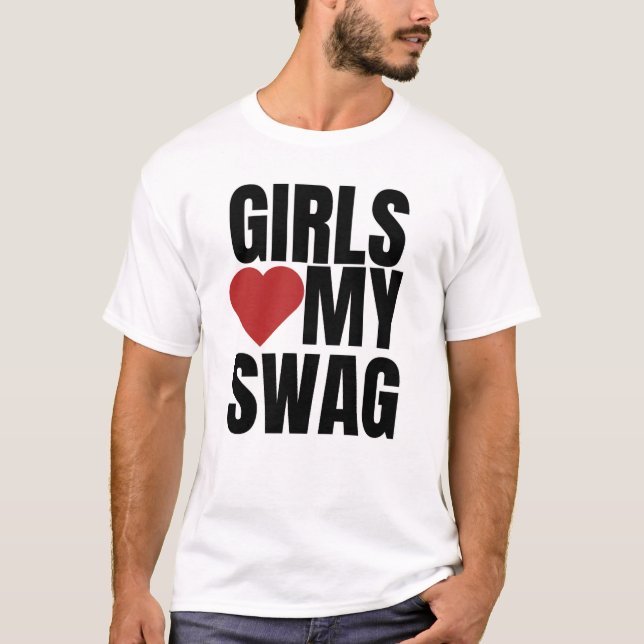 Camiseta Meninas adoram meu pântano (Frente)