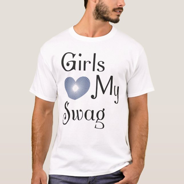 Camiseta Meninas adoram meu pântano (Frente)