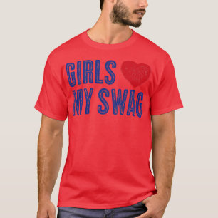 Camiseta Meninas Afastadas Adoram Meu Saco