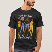 Meninas Afro-Americanas Viajam de Roupa para Menin