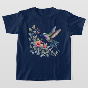 Camiseta Meninas amantes de beija-flores