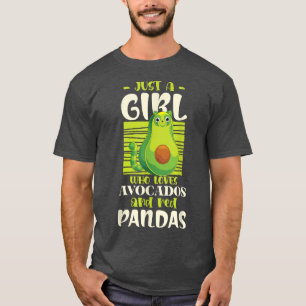 Camiseta Meninas Amantes de os animais chinesas Avocado Mul