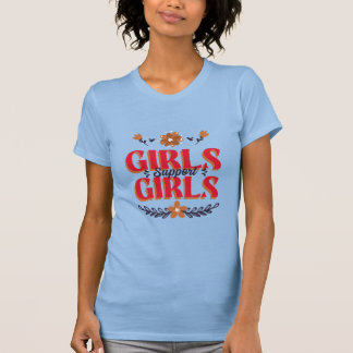 Camiseta Meninas apóiam garotas