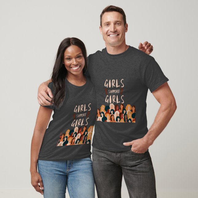Camiseta Meninas apóiam Meninas (Unissex)