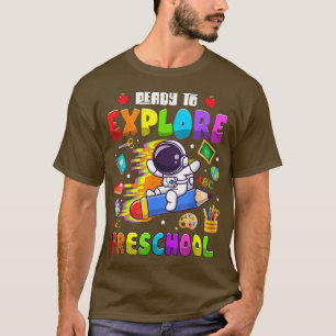 Camiseta Meninas bonitas de astronauta prontas para aplaudi