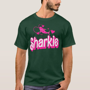 Camiseta Meninas Bonitas Meninas Crianças Tubarão Engraçado
