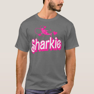 Camiseta Meninas Bonitas Meninas Crianças Tubarão Engraçado