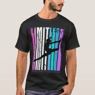 Camiseta Meninas bonito, Legal, sem limite de dança, bonita