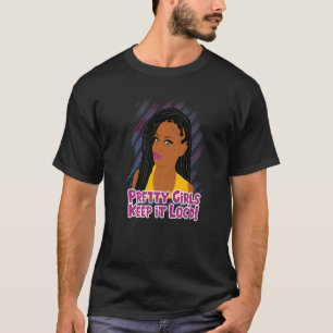 Camiseta Meninas bonito Mantenham-no trancado