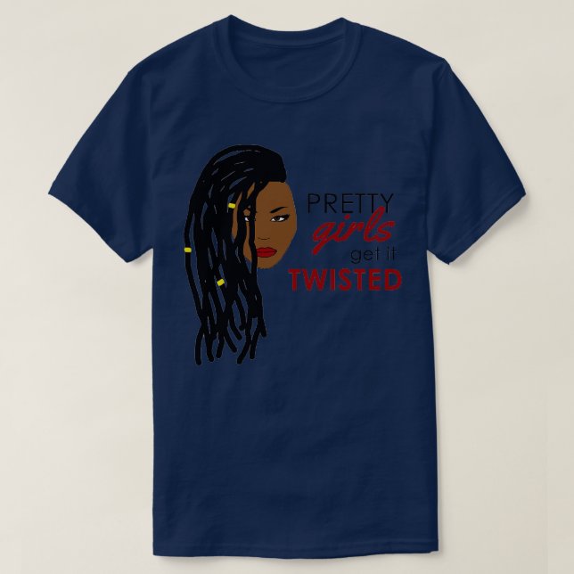 Camiseta Meninas bonito Vestem Locais (Frente do Design)