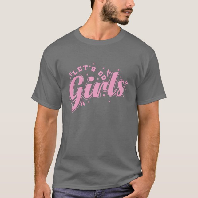 Camiseta Meninas Celebram Música de Dança Família de Amigos (Frente)