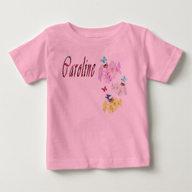 Camiseta Meninas chamadas Caroline, (Frente)