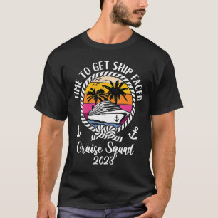 Camiseta Meninas Cruzam Tempo Para Embarcar Em 2023 Sq