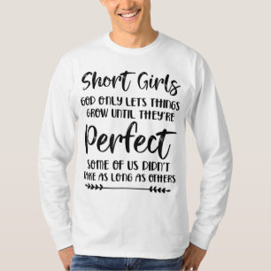 Camiseta Meninas Curtas Deus Só Deixa As Coisas Crescerem A