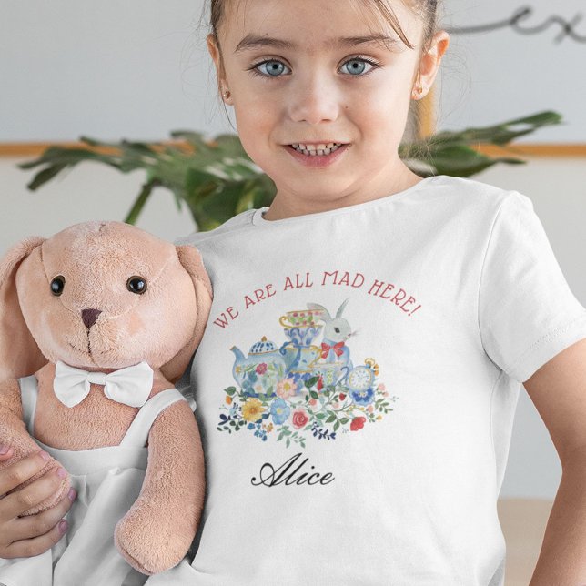Camiseta Meninas da Alice no País das Maravilhas (Criador carregado)