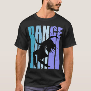 Camiseta Meninas Dançam Cores Dançarinas Treinador Contempo