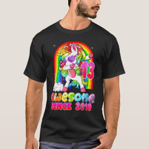 Camiseta Meninas de 13 anos adolescentes abbing Unicorn 13