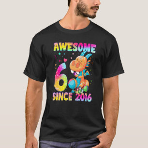 Camiseta Meninas de 6 anos adolescentes Meninos Cute Little