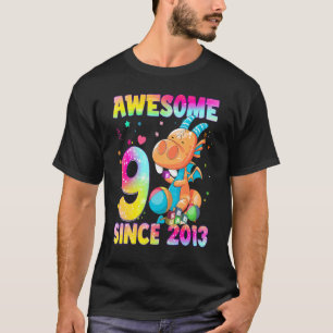 Camiseta Meninas de 9 anos adolescentes Bonitas Dragões 9 B