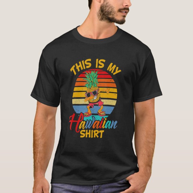 Camiseta Meninas De Abacaxi Homens Meninos Este É O Meu (Frente)