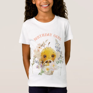 Camiseta Meninas de abelhas adoráveis