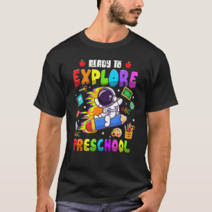 Camiseta Meninas De Astronauta Bonitas Prontas Para Explora