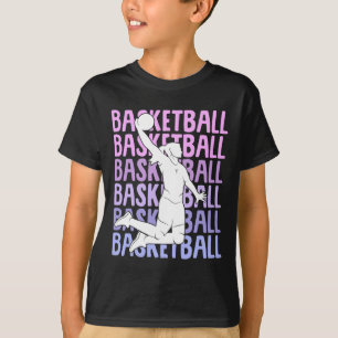 Camiseta Meninas de basquete
