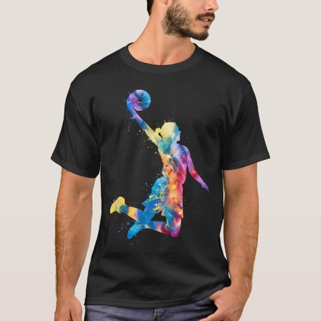 Camiseta Meninas de basquete (Frente)