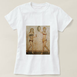 Camiseta Meninas de Biquíni do Treino Romano Antigo