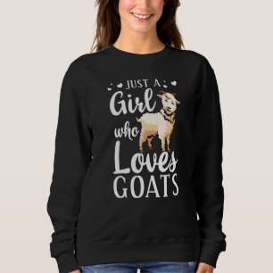 Camiseta Meninas de Cabra Meninas Crianças Legal Fazendas d