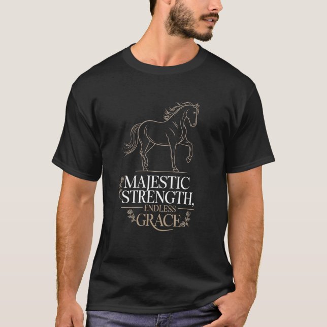 Camiseta Meninas de Equitação Mulheres Equestres Cavalgando (Frente)
