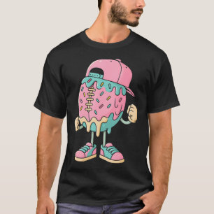 Camiseta Meninas de Futebol Drip Sorvete Drip Esportes Juve