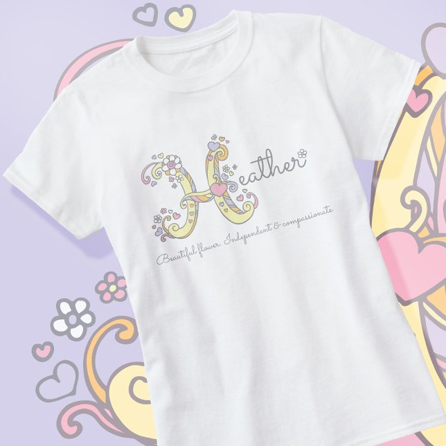 Camiseta Meninas de Heather dão nome ao costume decorativo (Criador carregado)