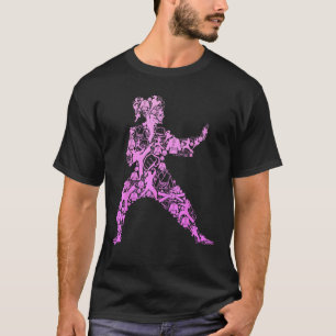 Camiseta Meninas de Karate Kids