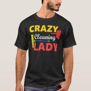 Camiseta Meninas De Limpeza Louca