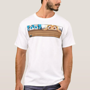 Camiseta Meninas de Manga - auge de espreitadela