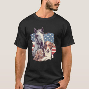 Camiseta Meninas de Montaria a Cavalo Mulheres Equestre Cav