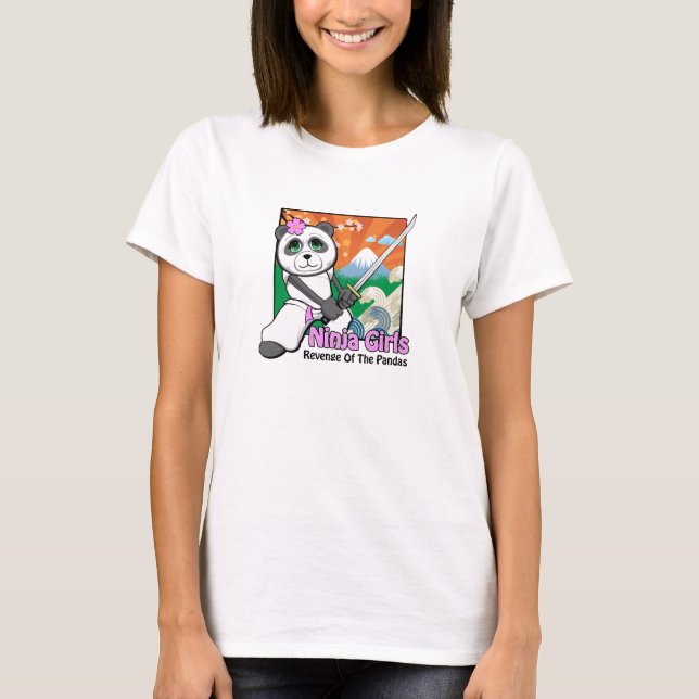 Camiseta Meninas de Ninja (Frente)