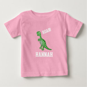 Camiseta Meninas De T-Rex Do Dinossauro Também Gostam De Di