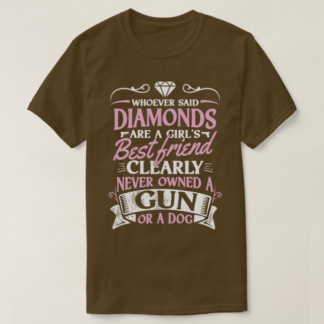 Camiseta Meninas diamantes (Frente do Design)