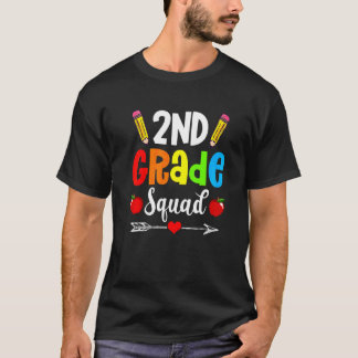 Camiseta Meninas do 2º ano Meninos da segunda série Equipe 